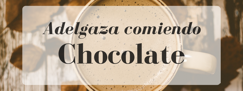 Adelgaza comiendo chocolate