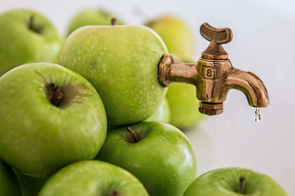 manzanas verdes